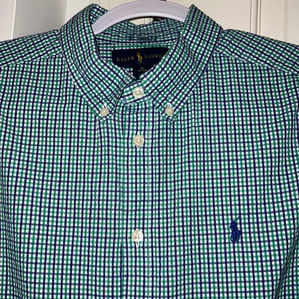 Boys Ralph Lauren button down shirt